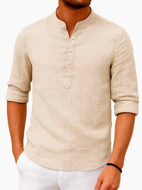 2205 Mandarin Collar Shirt