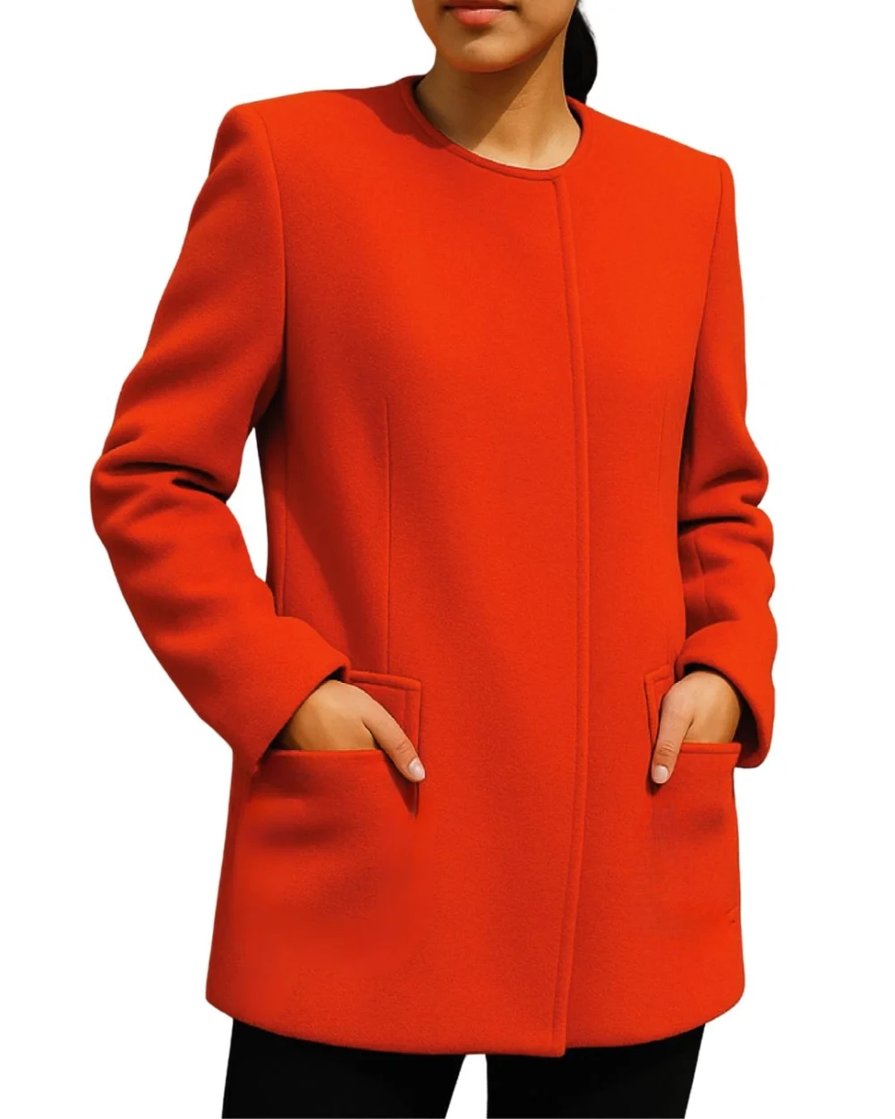 2216 Boxy Wool Coat
