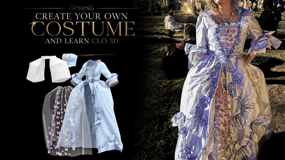 Hosted by Mihaela Kim | CREATE YOUR OWN HALLOWEEN COSTUME + LEARN CLO3D